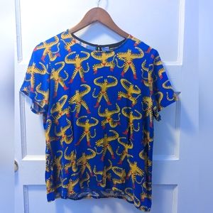 Nooworks tiger man boxy top